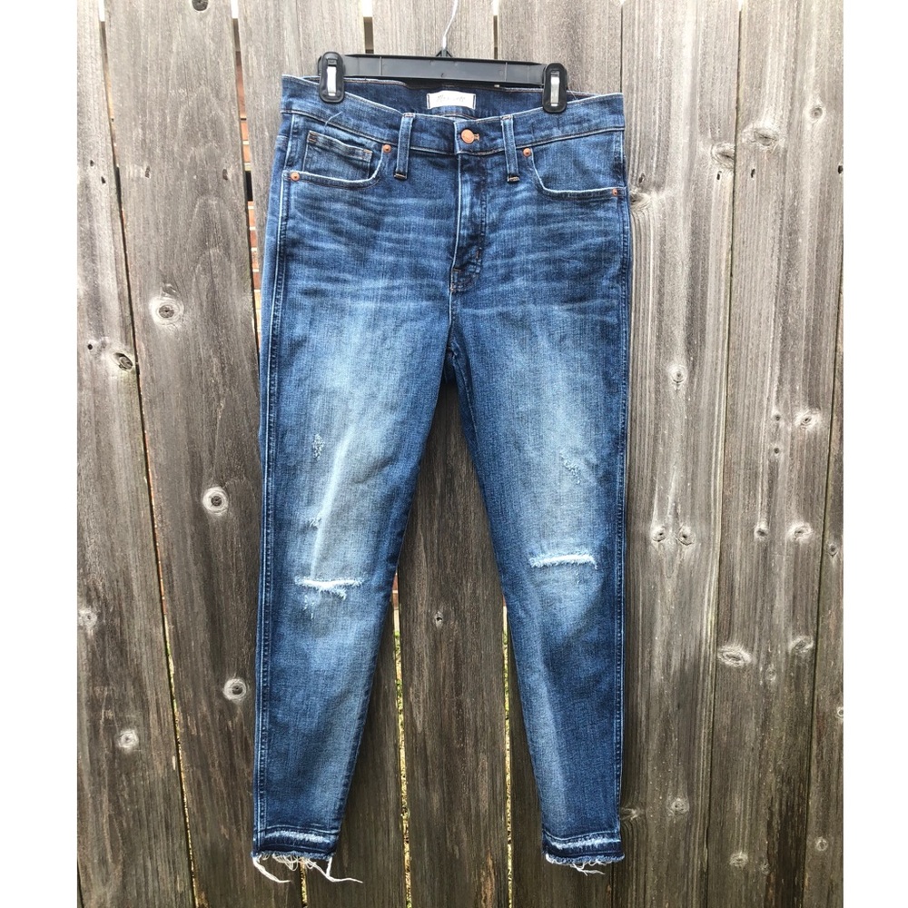 Madewell 9” Skinny High-Rise Jeans - Drop Hem